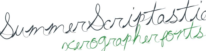 SummerScriptastic الخط