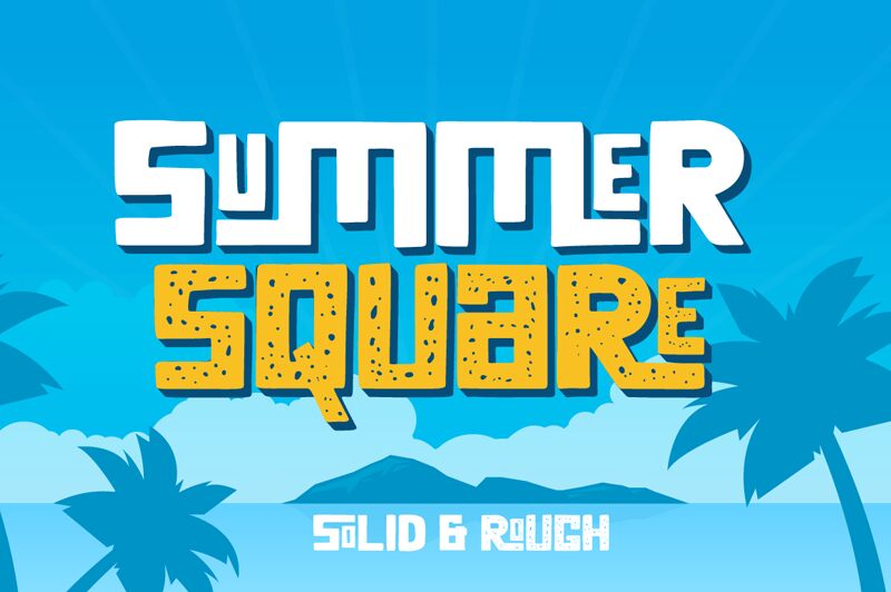 Summer Square Czcionka