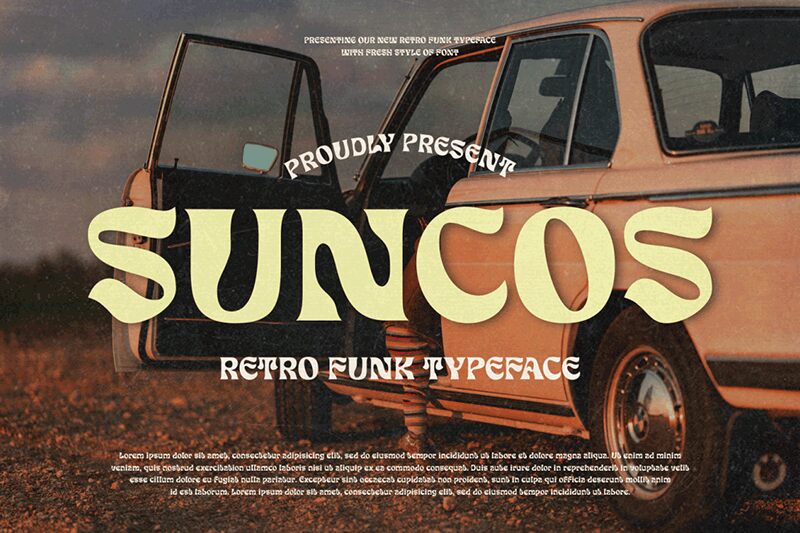 Suncos Czcionka