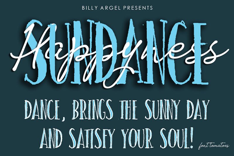 SUNDANCE Schriftart