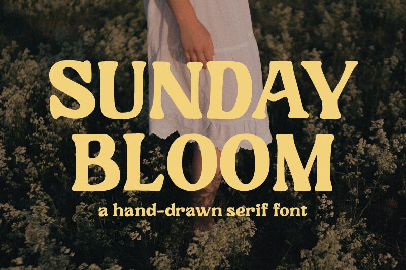 Sunday Bloom Schriftart
