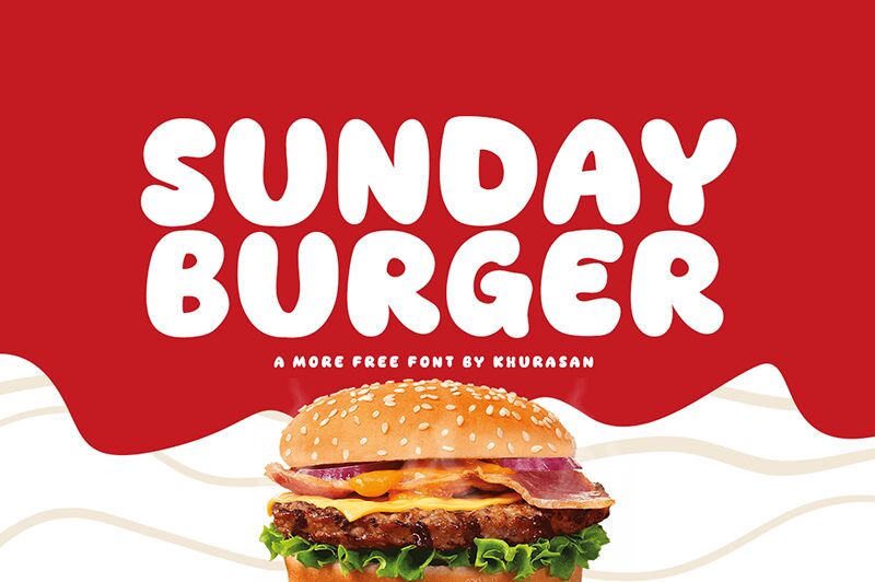 Sunday Burger Czcionka