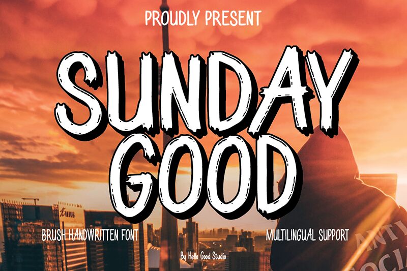 Sunday Good Schriftart