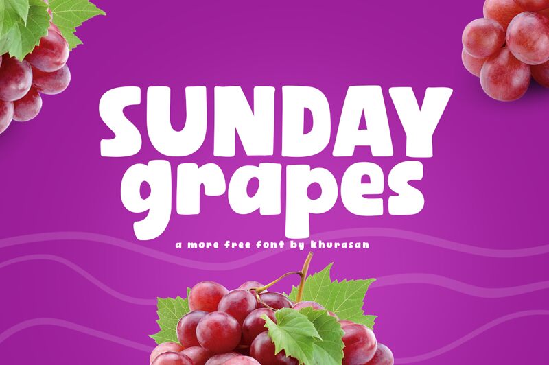 Sunday Grapes Schriftart