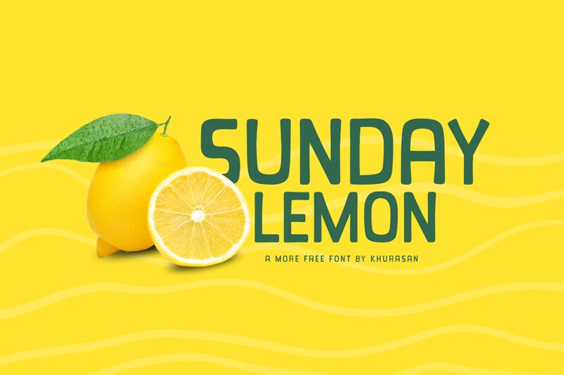 Sunday Lemon Czcionka
