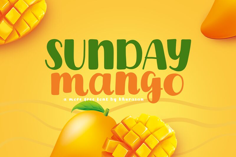 Sunday Mango Schriftart