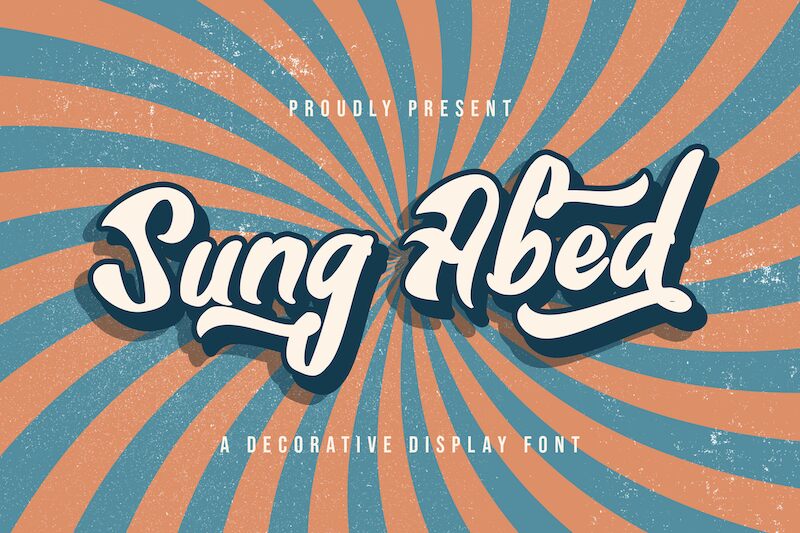 SungAbed Schriftart
