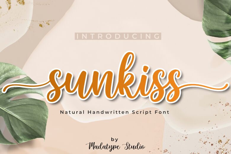 Sunkiss Script Schriftart