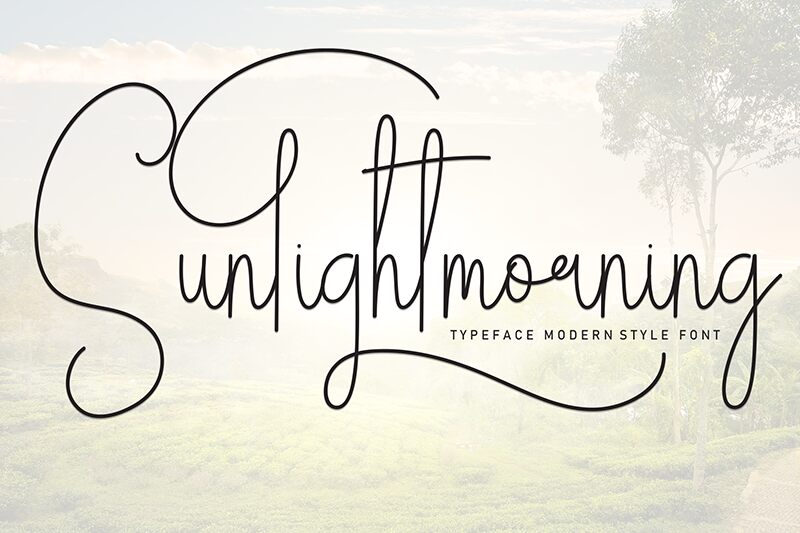 Sunlightmorning 字体