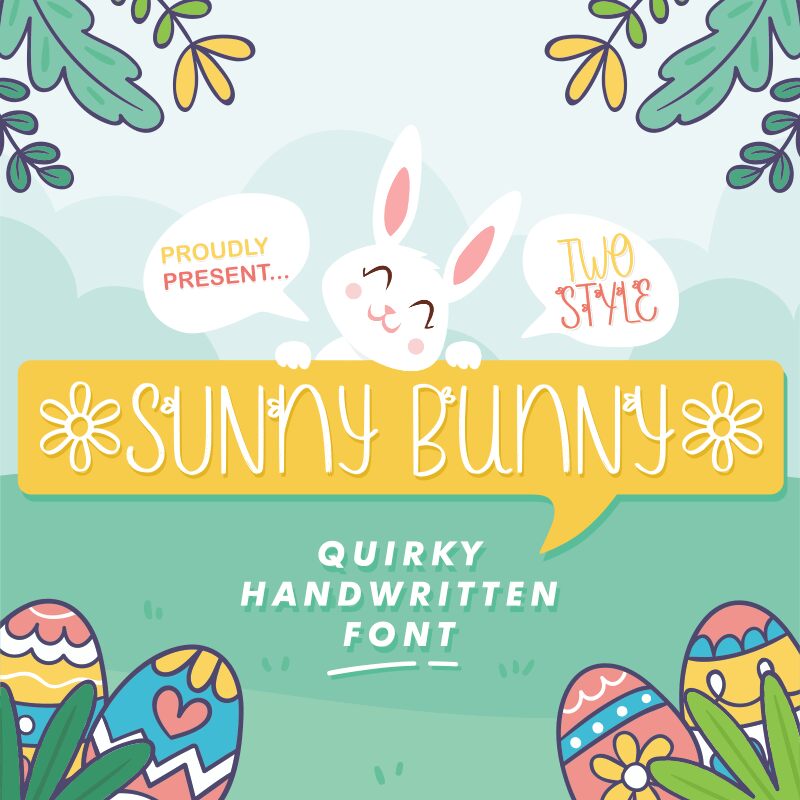 Sunny Bunny Шрифт