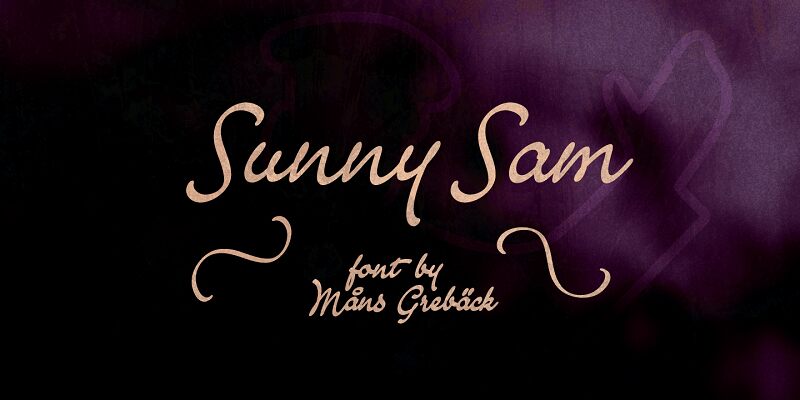 Sunny Sam Schriftart