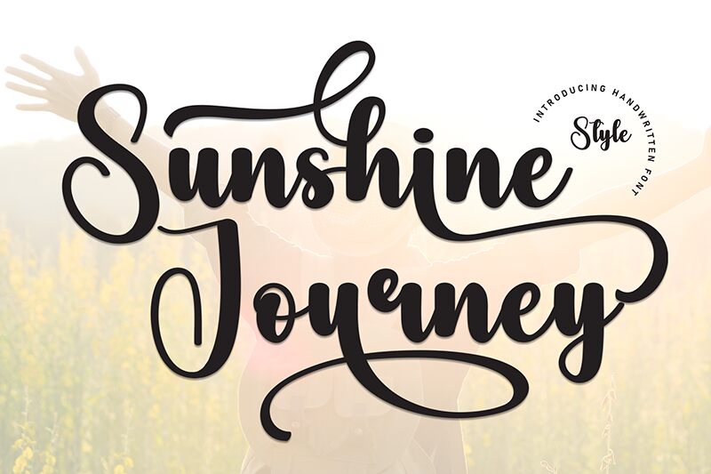 Sunshine Journey 字体