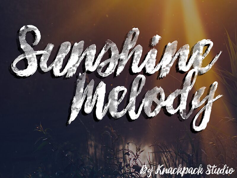 Sunshine_Melody Font