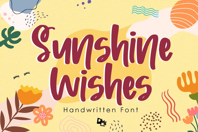 Sunshine Wishes Font 