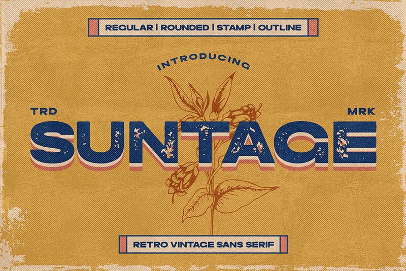 Suntage Carattere