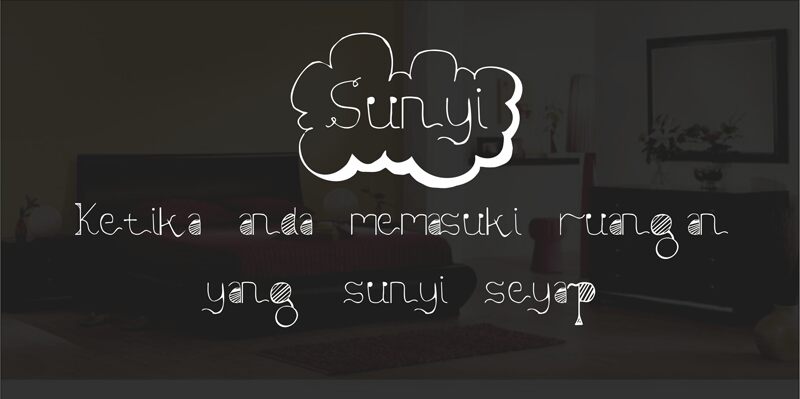 Sunyi Czcionka