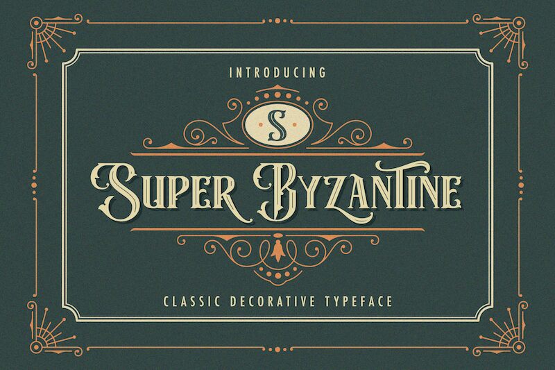 Super Byzantine Fonte