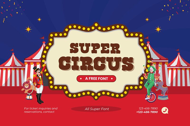 Super Circus Carattere