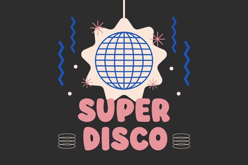 Super Disco Schriftart
