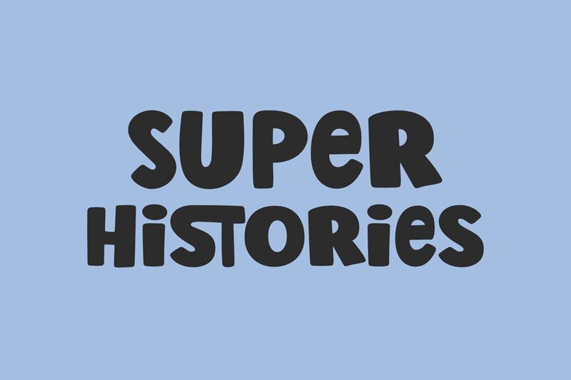 Super Histories Regular — Презентація шрифту