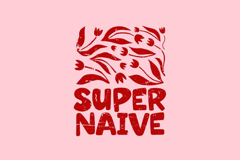 Super Naive 字体