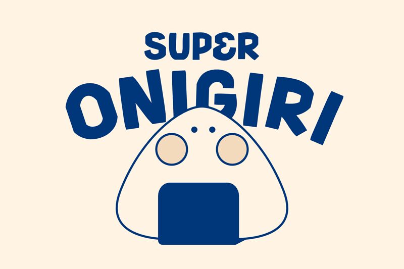 Super Onigiri Шрифт