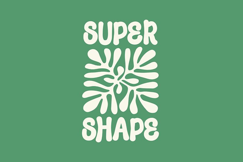 Super Shape Schriftart