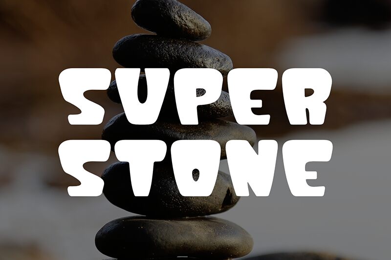 Super Stone الخط 