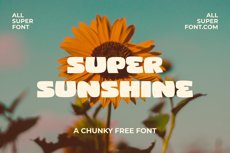 Super Sunshine font | Fonts2u.com