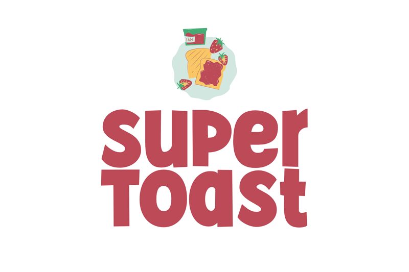 Super Toast Czcionka