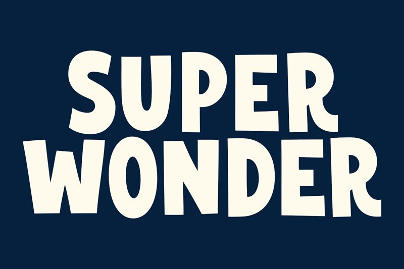 Super Wonder 字体