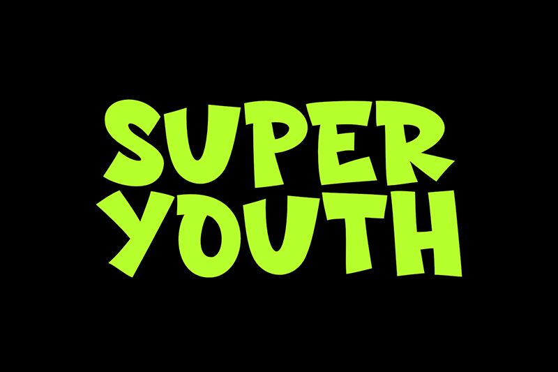 Super Youth Schriftart