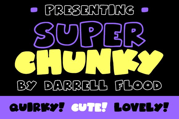 Superchunky フォント