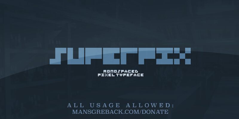 Superpix Czcionka