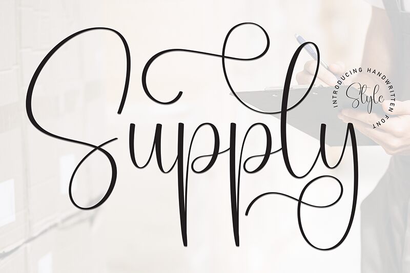 Supply Czcionka
