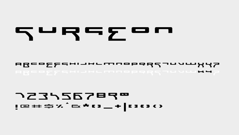 Surgeon Font