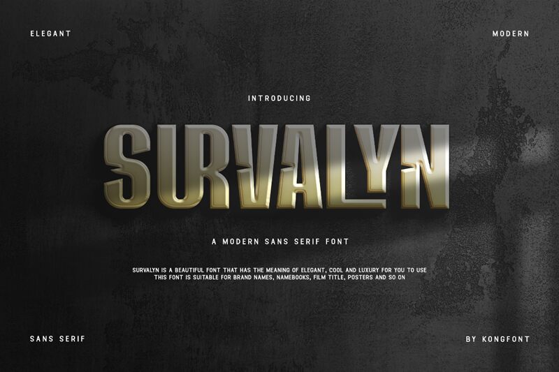 Survalyn Font