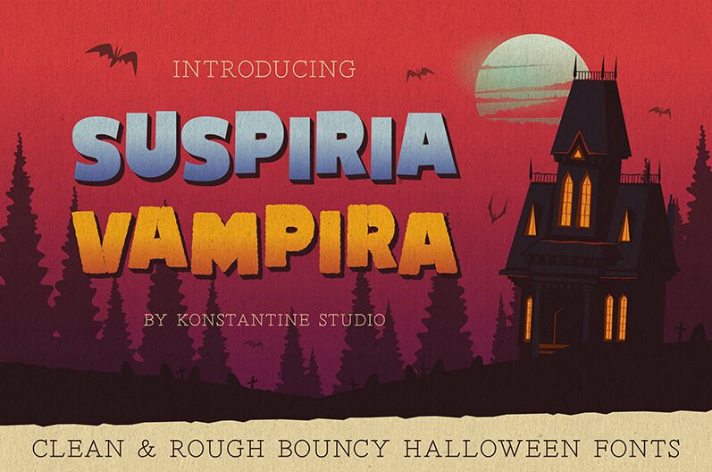 Suspiria Vampira Czcionka