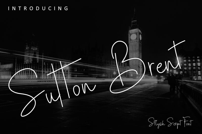 SuttonBrent Czcionka