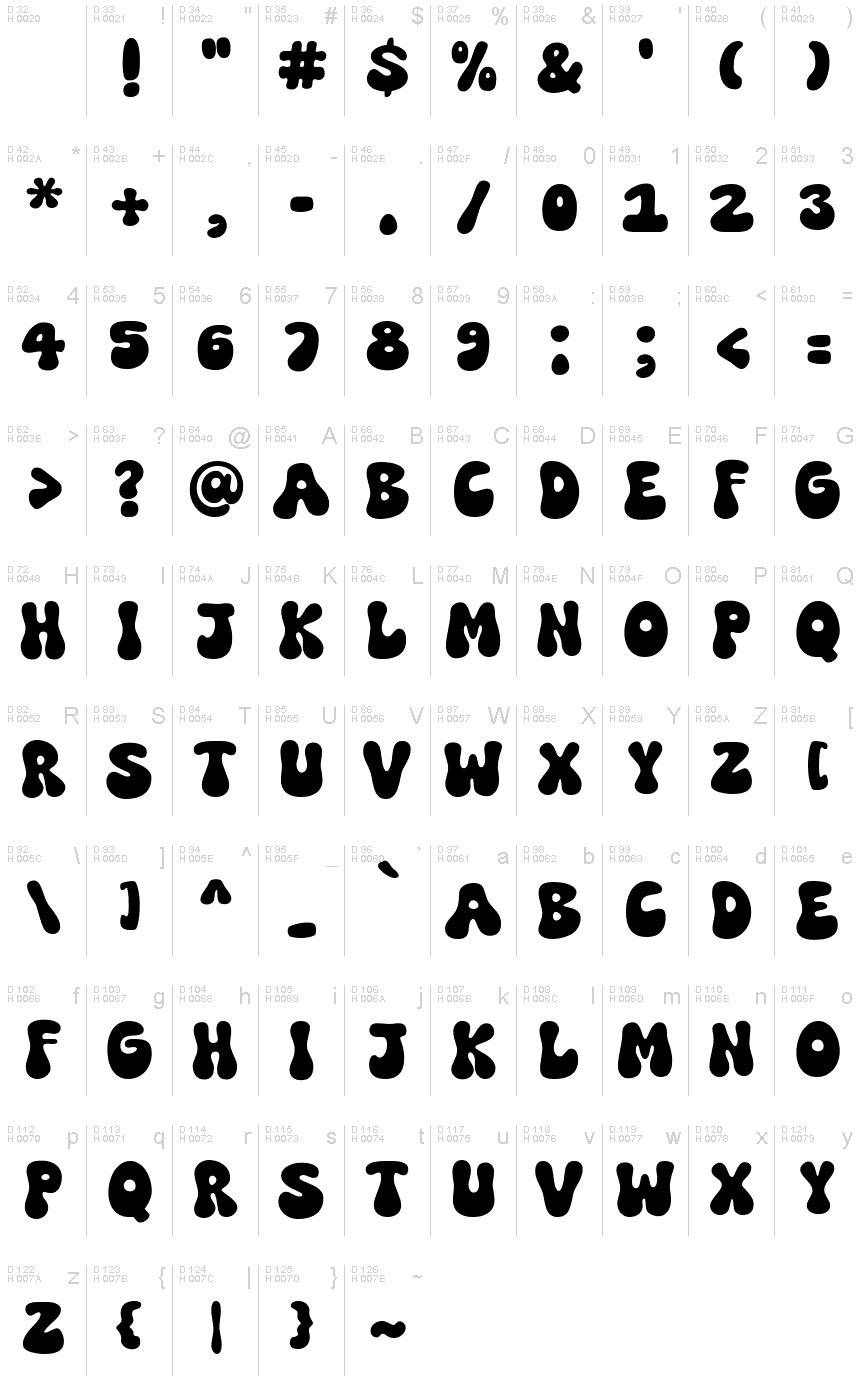 Super Funky font