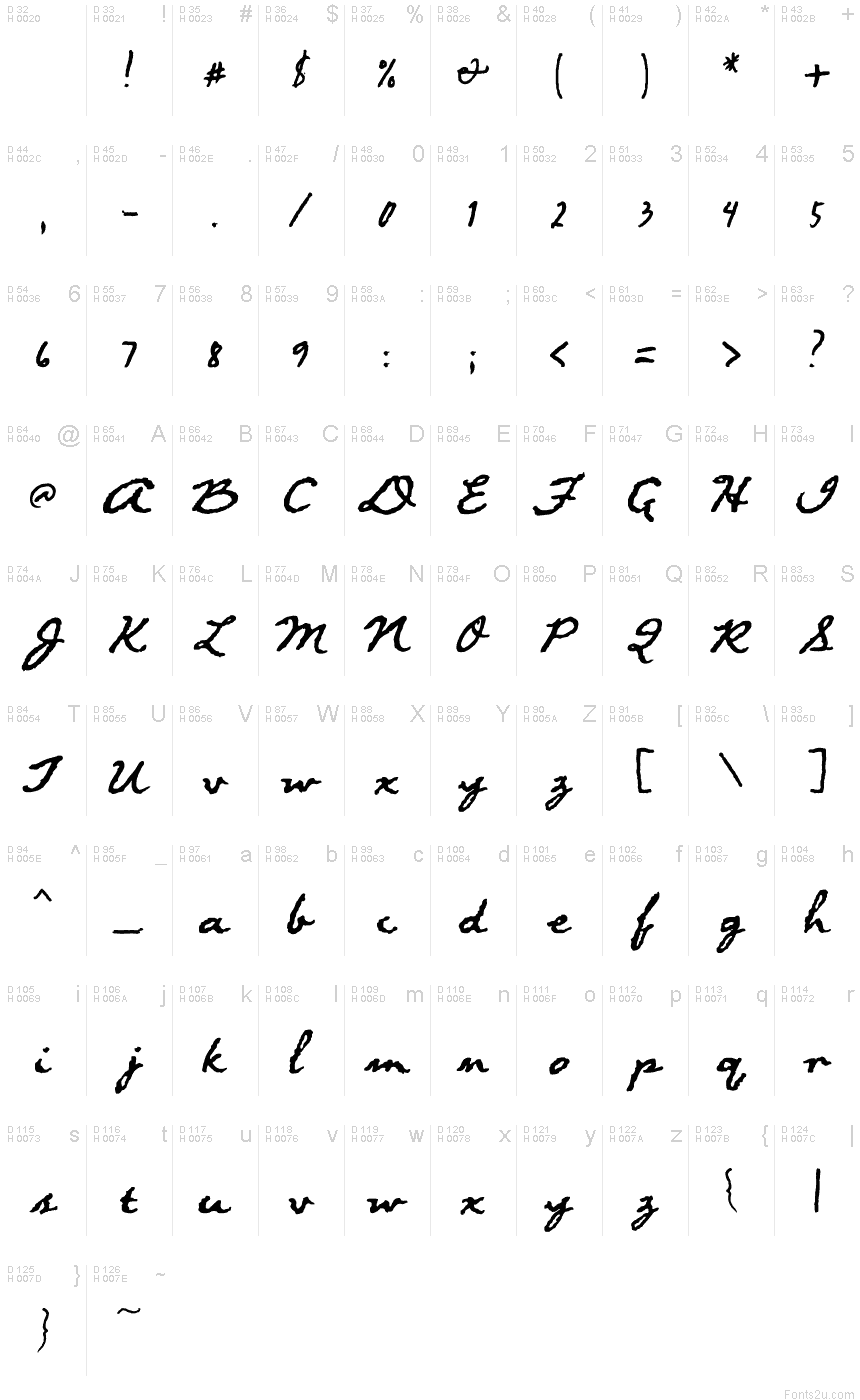 Suwa font