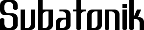 Subatonik