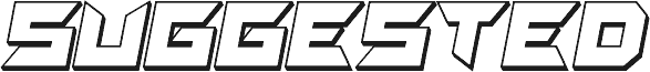 Suggested 3D Italic