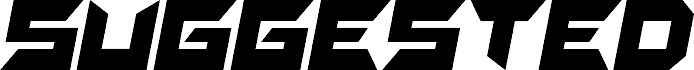 Suggested Italic