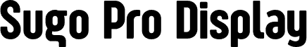 Sugo Pro Display Trial Regular