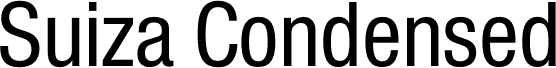 Suiza Condensed DEMO Medium
