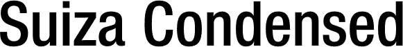 Suiza Condensed DEMO SemiBold