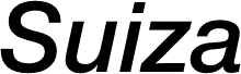Suiza DEMO SemiBold Italic