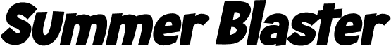 SummerBlaster-Italic