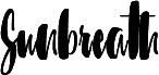Sunbreath Regular